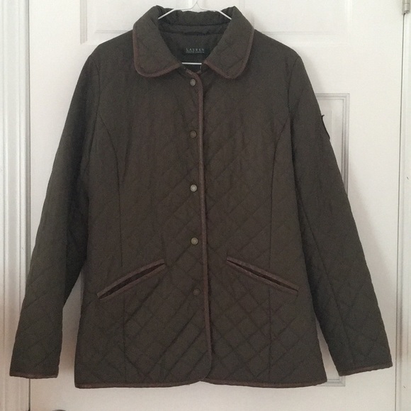 Lauren Ralph Lauren Jackets & Blazers - Lauren Ralph Lauren Army Green Quilted Jacket - M